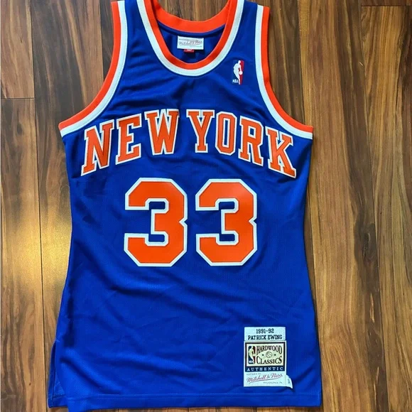 Mitchell & Ness Patrick Ewing New York Knicks Jersey - Picture 1 of 5